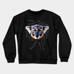 Geometric koala Crewneck Sweatshirt